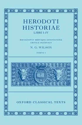 Wilson |  Herodoti Historiae | Buch |  Sack Fachmedien