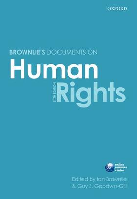 Brownlie / Goodwin-Gill |  Brownlie's Documents on Human Rights | Buch |  Sack Fachmedien