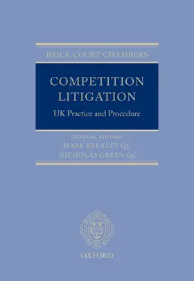 Brealey Qc / Brealey QC / Green QC |  Competition Litigation | Buch |  Sack Fachmedien