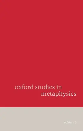 Zimmerman |  Oxford Studies in Metaphysics | Buch |  Sack Fachmedien