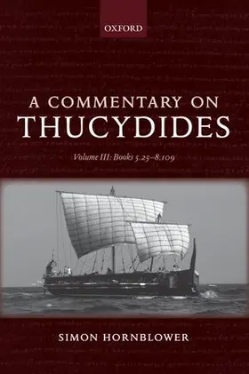 Hornblower |  A Commentary on Thucydides | Buch |  Sack Fachmedien