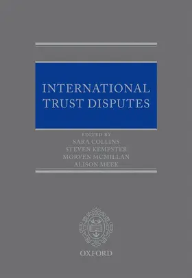 Collins / Kempster / McMillan |  International Trust Disputes | Buch |  Sack Fachmedien