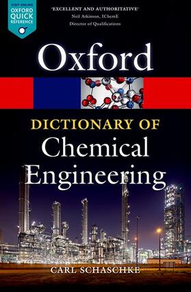 Schaschke |  A Dictionary of Chemical Engineering | Buch |  Sack Fachmedien