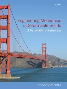 Govindjee |  Engineering Mechanics of Deformable Solids: A Presentation with Exercises | Buch |  Sack Fachmedien