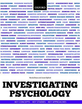 Brace / Byford |  Investigating Psychology: Key Concepts, Key Studies, Key Approaches | Buch |  Sack Fachmedien