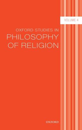 Kvanvig |  Oxford Studies in Philosophy of Religion: Volume 4 | Buch |  Sack Fachmedien