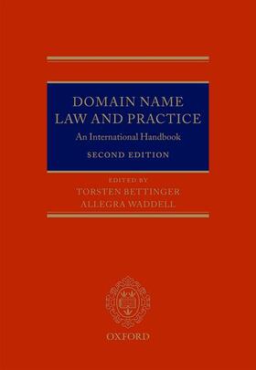 Bettinger / Waddell |  Domain Name Law and Practice | Buch |  Sack Fachmedien