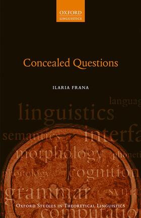 Frana |  Concealed Questions | Buch |  Sack Fachmedien