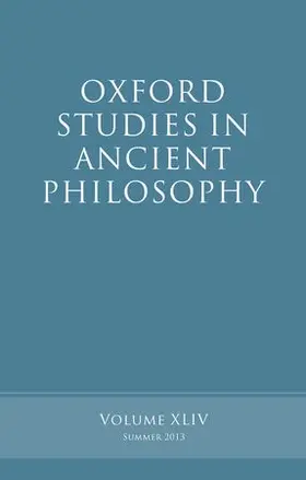 Inwood |  Oxford Studies in Ancient Philosophy | Buch |  Sack Fachmedien