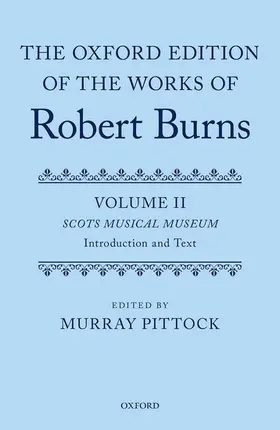 Pittock |  The Oxford Edition of the Works of Robert Burns | Buch |  Sack Fachmedien