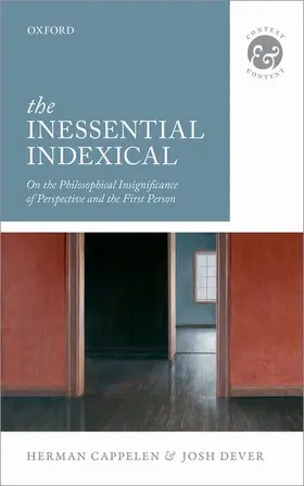 Cappelen / Dever |  The Inessential Indexical | Buch |  Sack Fachmedien