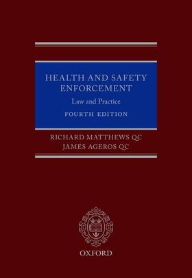 Matthews QC / Ageros QC |  Health and Safety Enforcement | Buch |  Sack Fachmedien