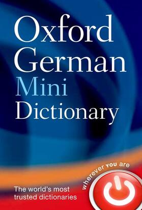  Oxford German Mini Dictionary | Buch |  Sack Fachmedien