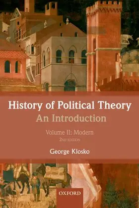 Klosko |  History of Political Theory, Volume II | Buch |  Sack Fachmedien