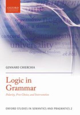 Chierchia |  Logic in Grammar | Buch |  Sack Fachmedien