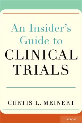 Meinert |  Insider's Guide to Clinical Trials | Buch |  Sack Fachmedien