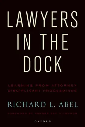 Abel |  Lawyers in the Dock | Buch |  Sack Fachmedien