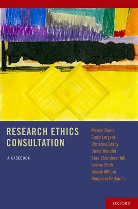 Danis / Largent / Grady |  Research Ethics Consultation | Buch |  Sack Fachmedien