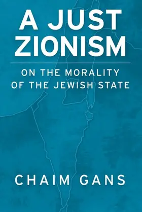 Gans |  A Just Zionism | Buch |  Sack Fachmedien