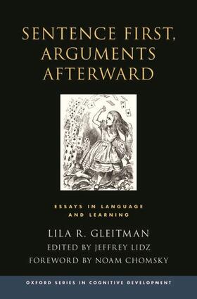 Gleitman / Lidz |  Sentence First, Arguments Afterward | Buch |  Sack Fachmedien