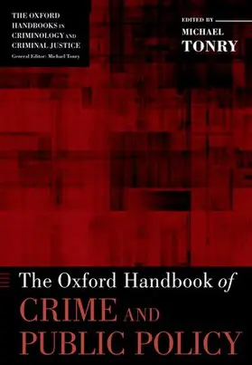 Tonry |  The Oxford Handbook of Crime and Public Policy | Buch |  Sack Fachmedien