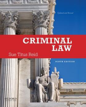 Reid |  Criminal Law | Buch |  Sack Fachmedien