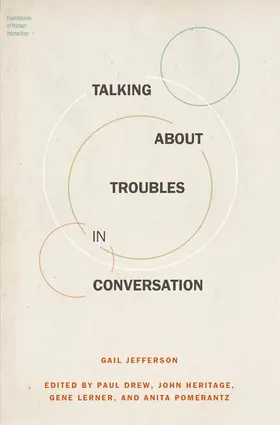 Jefferson / Drew / Heritage |  Talking about Troubles in Conversation | Buch |  Sack Fachmedien