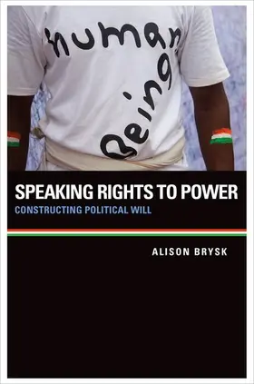 Brysk |  Speaking Rights to Power | Buch |  Sack Fachmedien