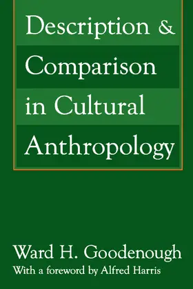 Harris |  Description and Comparison in Cultural Anthropology | Buch |  Sack Fachmedien