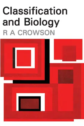 Crowson |  Classification and Biology | Buch |  Sack Fachmedien