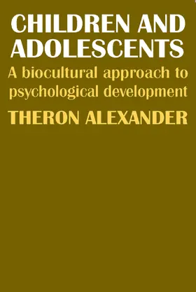 Alexander |  Children and Adolescents | Buch |  Sack Fachmedien