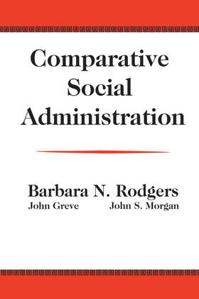 Greve |  Comparative Social Administration | Buch |  Sack Fachmedien