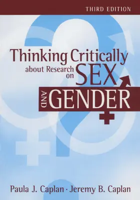 Caplan |  Thinking Critically about Research on Sex and Gender | Buch |  Sack Fachmedien