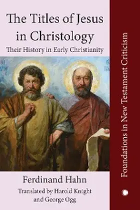 Hahn | The Titles of Jesus in Christology | E-Book | sack.de