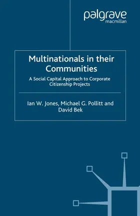 Jones / Pollitt / Bek | Multinationals in their Communities | E-Book | sack.de