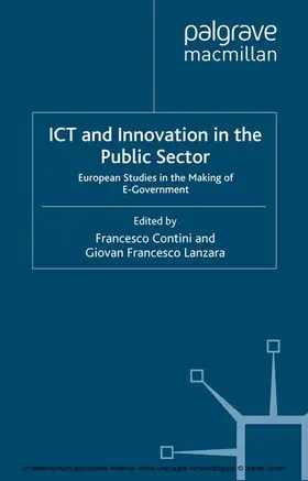 Contini / Lanzara |  ICT and Innovation in the Public Sector | eBook | Sack Fachmedien