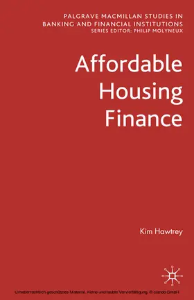 Hawtrey |  Affordable Housing Finance | eBook | Sack Fachmedien