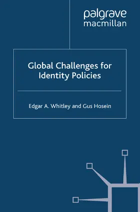 Whitley / Hosein |  Global Challenges for Identity Policies | eBook | Sack Fachmedien