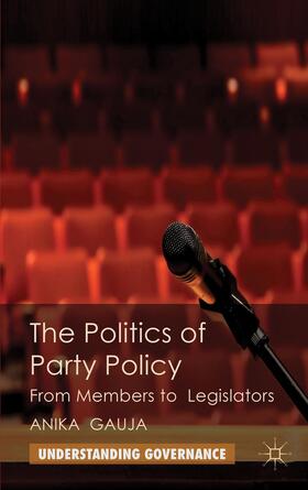 Gauja |  The Politics of Party Policy | Buch |  Sack Fachmedien