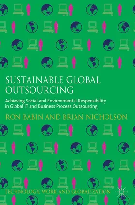 Babin / Nicholson |  Sustainable Global Outsourcing | Buch |  Sack Fachmedien