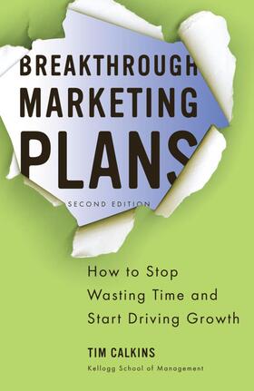 Calkins |  Breakthrough Marketing Plans | Buch |  Sack Fachmedien