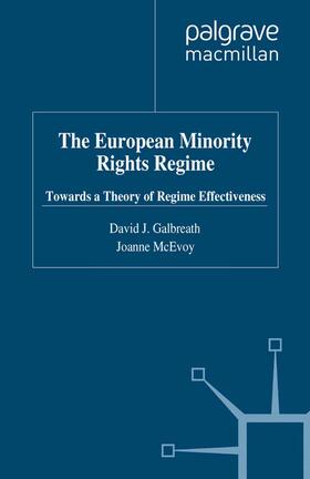 Galbreath / McEvoy |  The European Minority Rights Regime | eBook | Sack Fachmedien