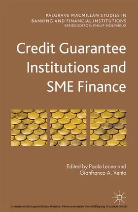 Leone / Vento |  Credit Guarantee Institutions and SME Finance | eBook | Sack Fachmedien