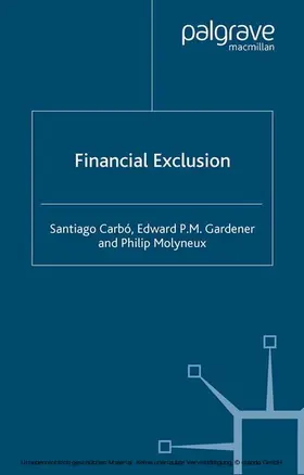 Carbó / Gardner / Molyneux |  Financial Exclusion | eBook | Sack Fachmedien