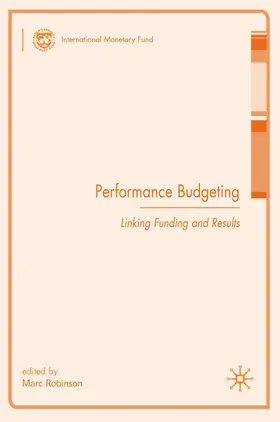 Robinson |  Performance Budgeting | Buch |  Sack Fachmedien