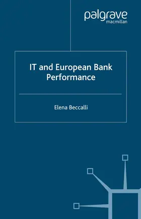 Beccalli |  IT and European Bank Performance | eBook | Sack Fachmedien