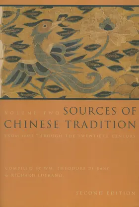 Lufrano / Bary |  Sources of Chinese Tradition | Buch |  Sack Fachmedien