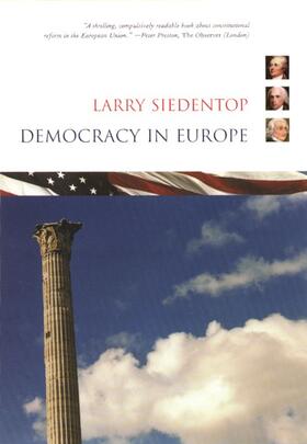 Siedentop |  Democracy in Europe | Buch |  Sack Fachmedien