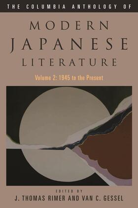 Rimer |  The Columbia Anthology of Modern Japanese Literature volume 2 | Buch |  Sack Fachmedien