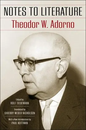 Adorno |  Notes to Literature | Buch |  Sack Fachmedien